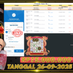 BUKTI JACKPOT SLOT PRAGMATIC PLAY MAHJONG WAYS 3 SCATTER HITAM TERPERCAYA DI INDONESIA TGL 26-09-2025