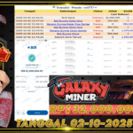 BUKTI JACKPOT SLOT PG SOFT GALAXY MINER TERPERCAYA DI INDONESIA TGL 02-10-2025