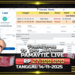 BUKTI JACKPOT PP LIVE MAGAHEEL TERPERCAYA DI INDONESIA TGL 14-11-2025